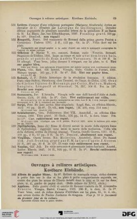 Kostbare Einbände (Nr. 542-580)