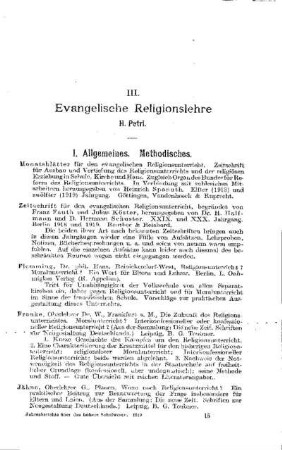 Evangelische Religionslehre