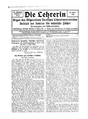 Ein Baustein zum weiblichen Dienstjahr