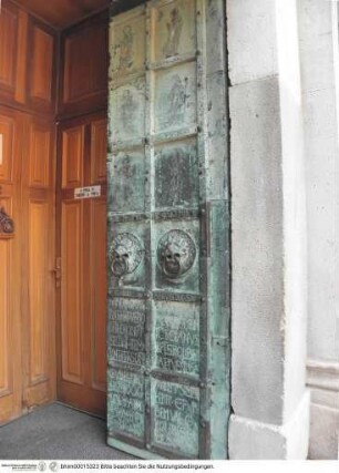 Bronzetür des Westportals