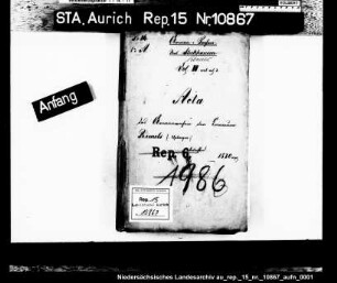 Das Armenwesen in Uplengen (Remels)
