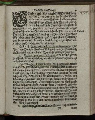 Christliche Leichpredigt/ Textus Ex 2. Corinth. 4. vers. 17. & 18.