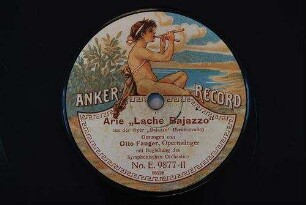 Arie "Lache Bajazzo" : aus der Oper "Bajazzo" / (Leoncavallo)