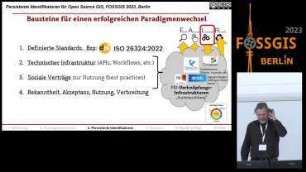 Persistente Identifikatoren für Open Source GIS: Best Practices und Bleeding Edge