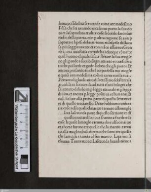 La seconda parte