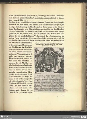 Geschäftskarte eines Kindergarderobengeschäftes [Mary & Ann Hogarth]