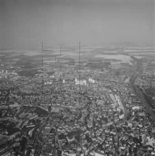 Altstadt von Erfurt : Blickrichtung Nordosten