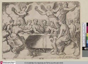 [Les dieux célébrant les nôces de Psyché et de l'Amour; The Gods Celebrating the Wedding of Psyche and Cupid; Die Hochzeit von Amor und Psyche]