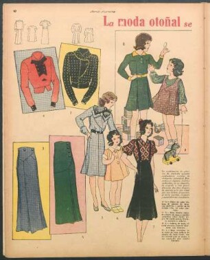 La moda otoñal se presenta práctica y sencilla [Dibujos]