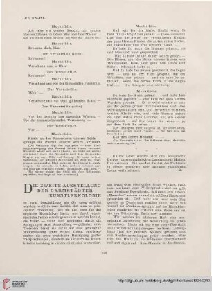 8: Die zweite Ausstellung der Darmstädter Künstlerkolonie