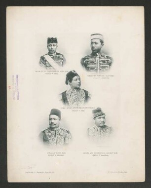 Soeleiman Sarifoel Alam Sjah. Sultan von Serdang.