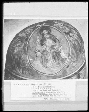 Salvator Mundi und Heilige