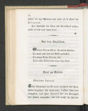 Aus dem Englischen.