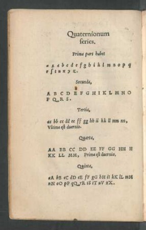 Quaternionum series.