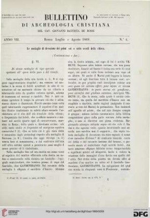 Nr. 4 (Luglio e Agosto 1869)