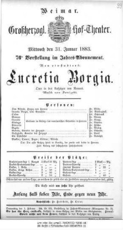 Lucretia Borgia