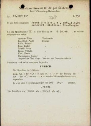 Schele, Josef