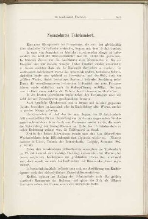 Neunzehntes Jahrhundert.