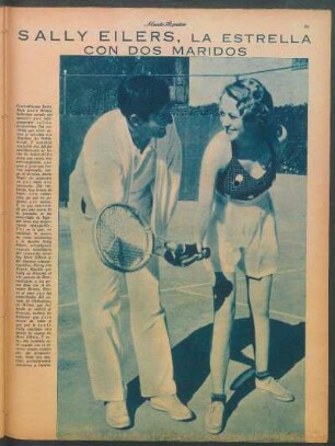 Sally Eilers, la estrella con dos maridos [Fotografía]