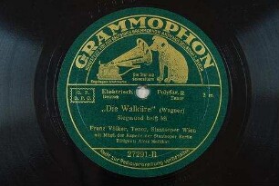 "Die Walküre" : Siegmund heiß ich / (Wagner)