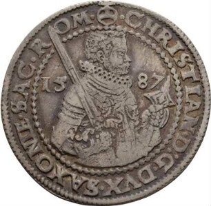 Münze, 1/2 Taler, 1587