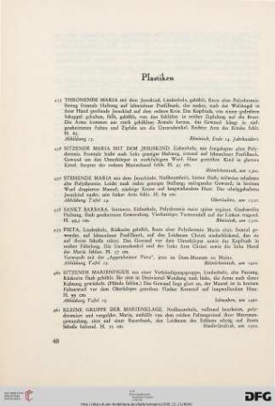 Plastiken (Nr. 455-497)
