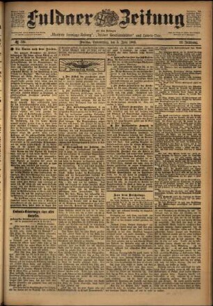 Ausgabe vom Donnerstag, den 05. Juni 1902.