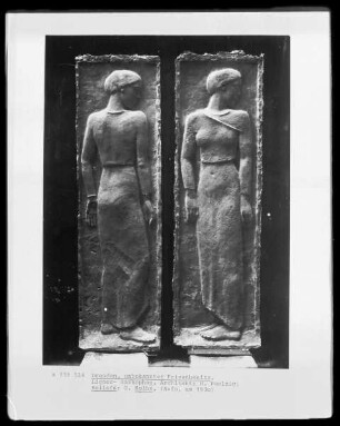 Reliefs des Lingner-Mausoleums