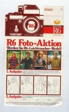 Gewinnspielkarte für R6 Foto-Aktion