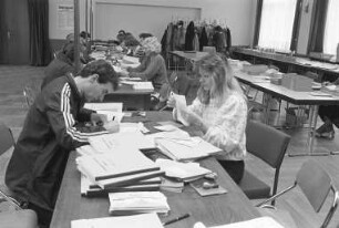 Briefwahl zur Bundestagswahl am 6. März 1983