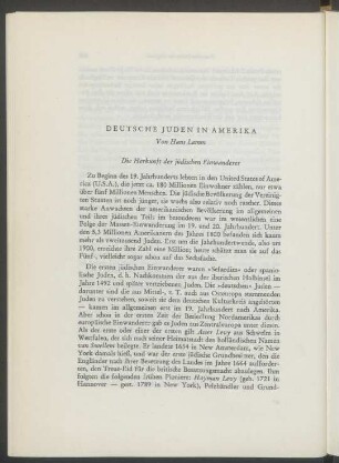 Deutsche Juden in Amerika