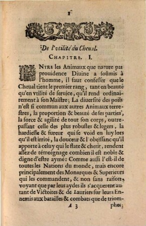 Traité de l'instruction du Cavalier, pour le rendre capuble de dresser toutes sortes de Chevaux