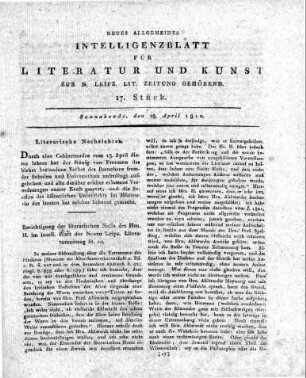 1810-04-28 : 17. Stück
