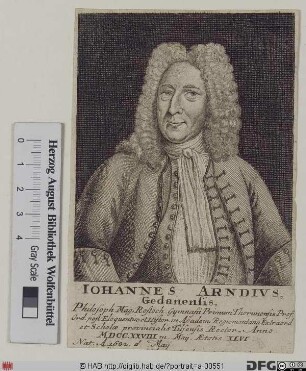 Bildnis Johann Arnd