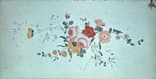 Flügeltür mit chinoisen Vögeln und Blumen