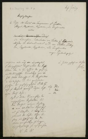 Rechtsgutachten in Sachen des Barons von Langemann zu Linden [...] wider den Cammerherrn, Intendanten von Flotow zu Schwerin [...] wegen Schadensersatzes, Ohne Ort, 22.6.1859 - 23.7.1859 : Langemann / Flotow. Entscheidungsgründe