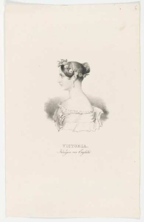 Bildnis der Victoria Königin von England