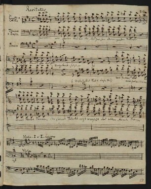 Recitativ: Immanuel! wir freuen uns vor dir