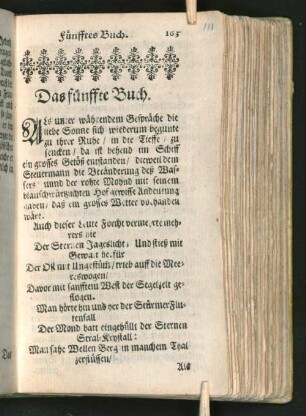 [Fünfftes Buch. - Siebendes Buch.]