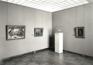 P. Gauguin, V. van Gogh : Dresden, Albertinum. Gemäldegalerie Neue Meister, P. Gauguin, V. van Gogh u. a. Raumaufnahme