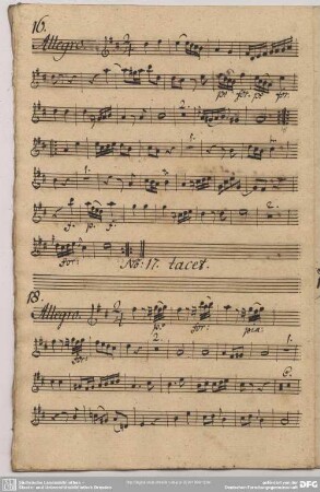 16. Allegro, D-Dur