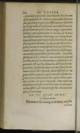 De IIs Quae Numero comparantur