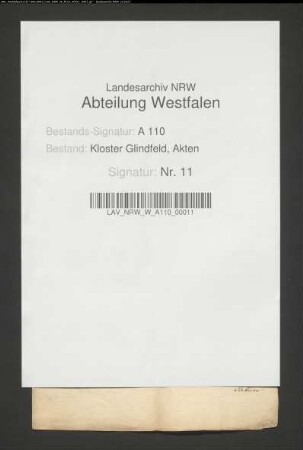 Urteil in Sachen Stadt Medebach gegen Kloster Glindfeld wegen der Jagdrechte.