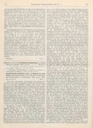 323-329 [Rezension] Smend, Rudolf, Die Weisheit des Jesus Sirach. 2 Tle