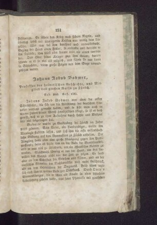 Johann Jakob Bodmer,
