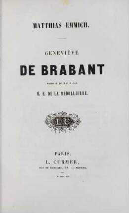 Geneviève De Brabant