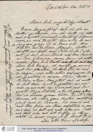 Brief vom 30.10.1904