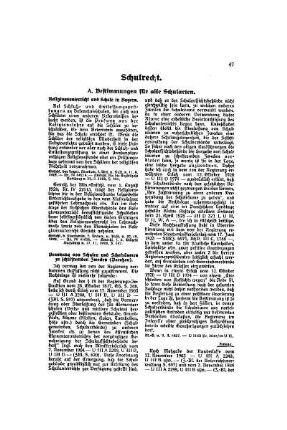 Schulrecht