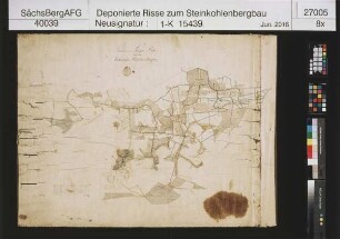 Kohlsdorf, Steinkohlenwerk, Freital, Emilien-, Amalien-, Gustav- und Gotthardschacht, Grubenbaue