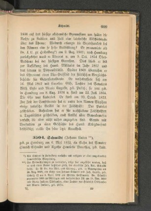 3504. Schmidt (Johann Anton **)